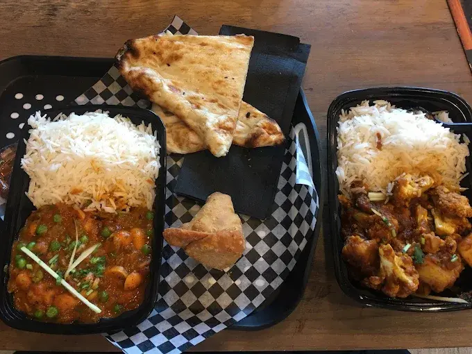 Indo-Chinese chilli chicken at INDIAN CHEF Executive Take-out Edmonton