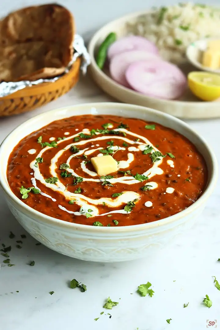 Slow-cooked dal makhani at INDIAN CHEF Executive Take-out — authentic North Indian Edmonton